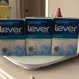 Original Lever 2000 Bath Soap - Lot of 3 Bars